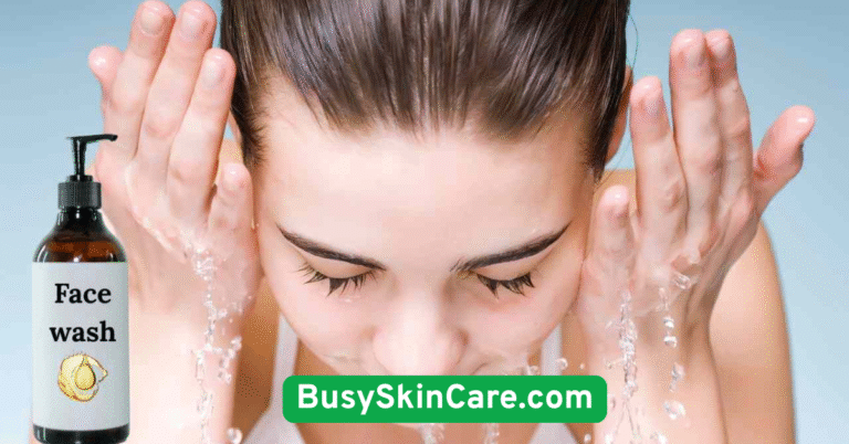 Start with a Gentle Cleanser to Calm Inflammation