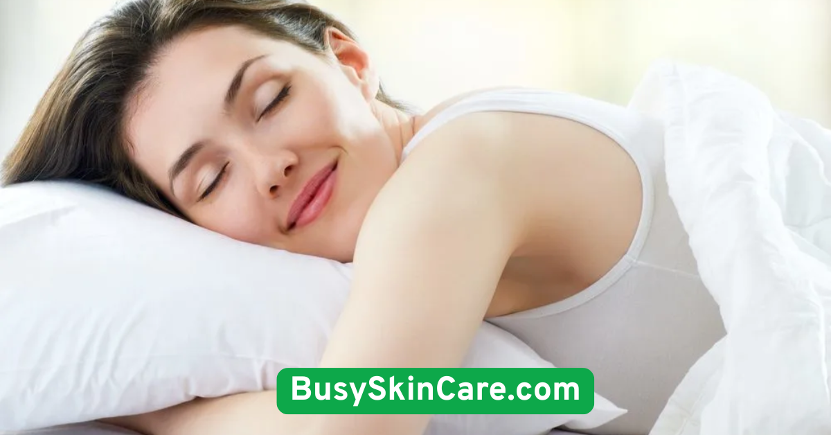 Prioritize Good Sleep for Skin Repair