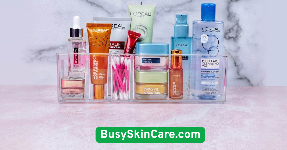 Store Skincare in Your Work Desk or Bag