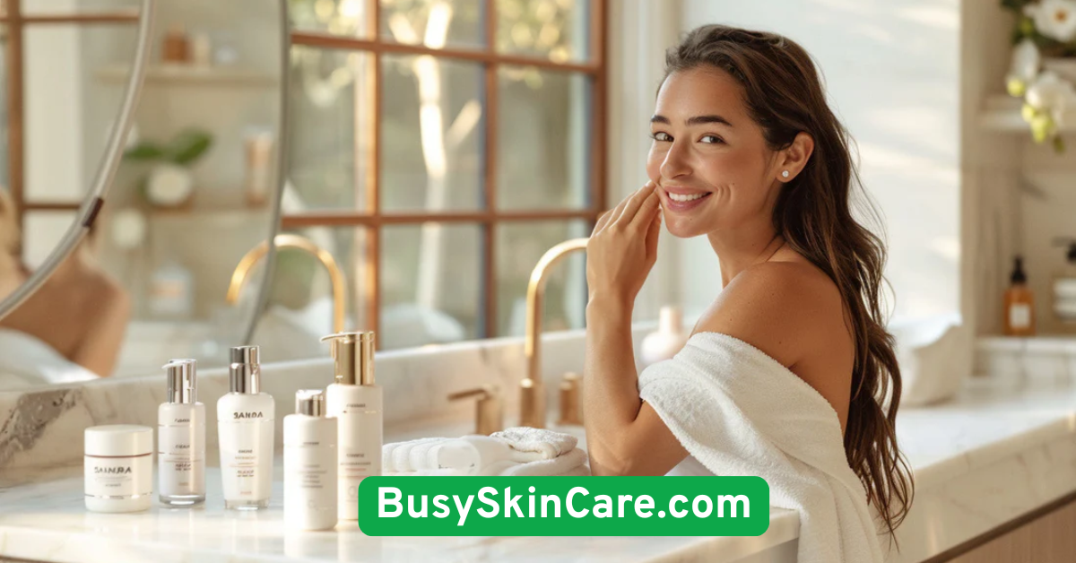 Use a Minimal AM Routine (Cleanse + Moisturize + SPF)