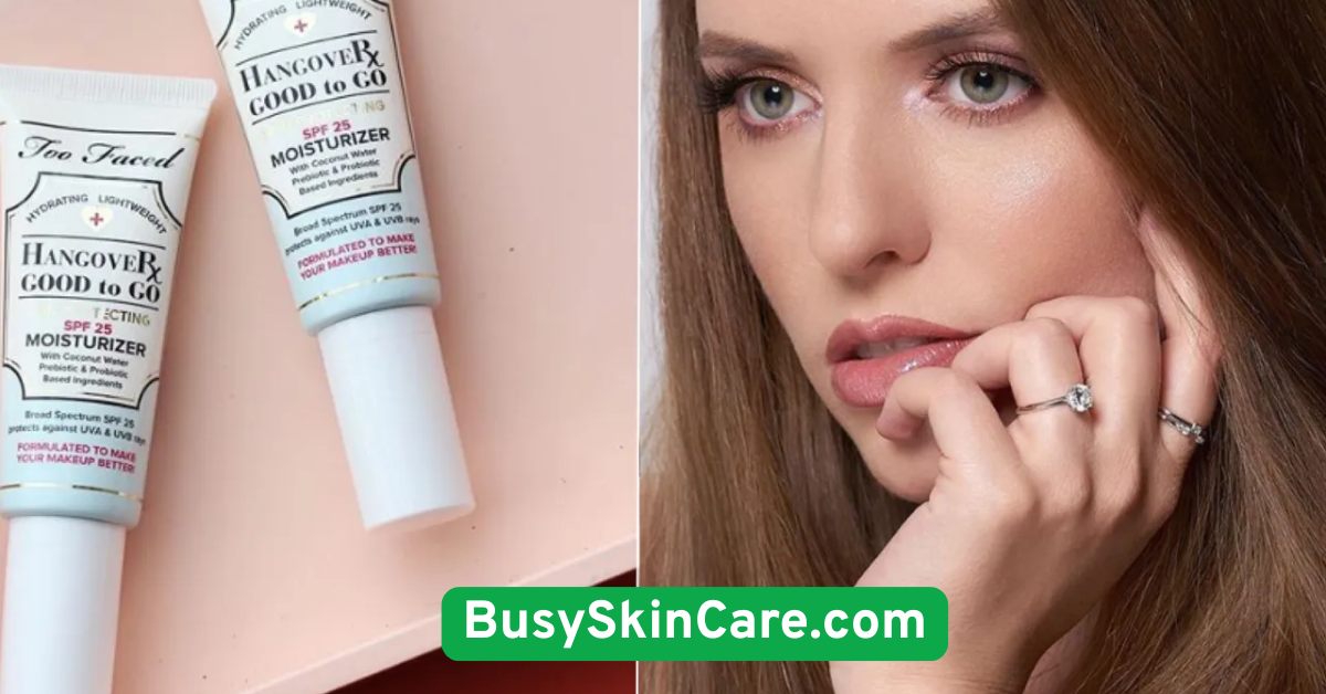Opt for a 2-in-1 Moisturizer with SPF