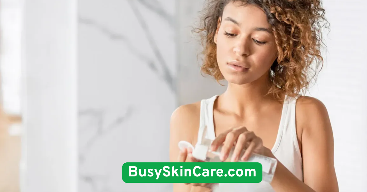 Use Micellar Water for Quick Refresh