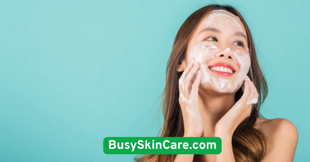 Use a Gentle, Multi-Tasking Cleanser