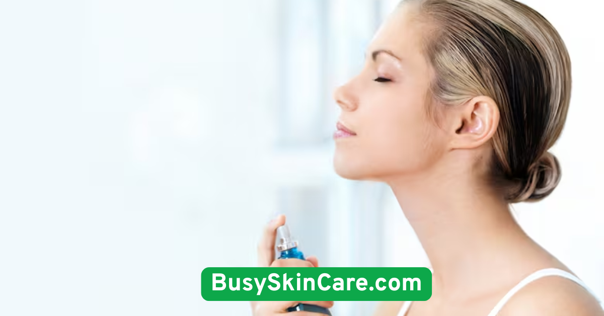 Keep a Facial Mist in Your Diaper Bag