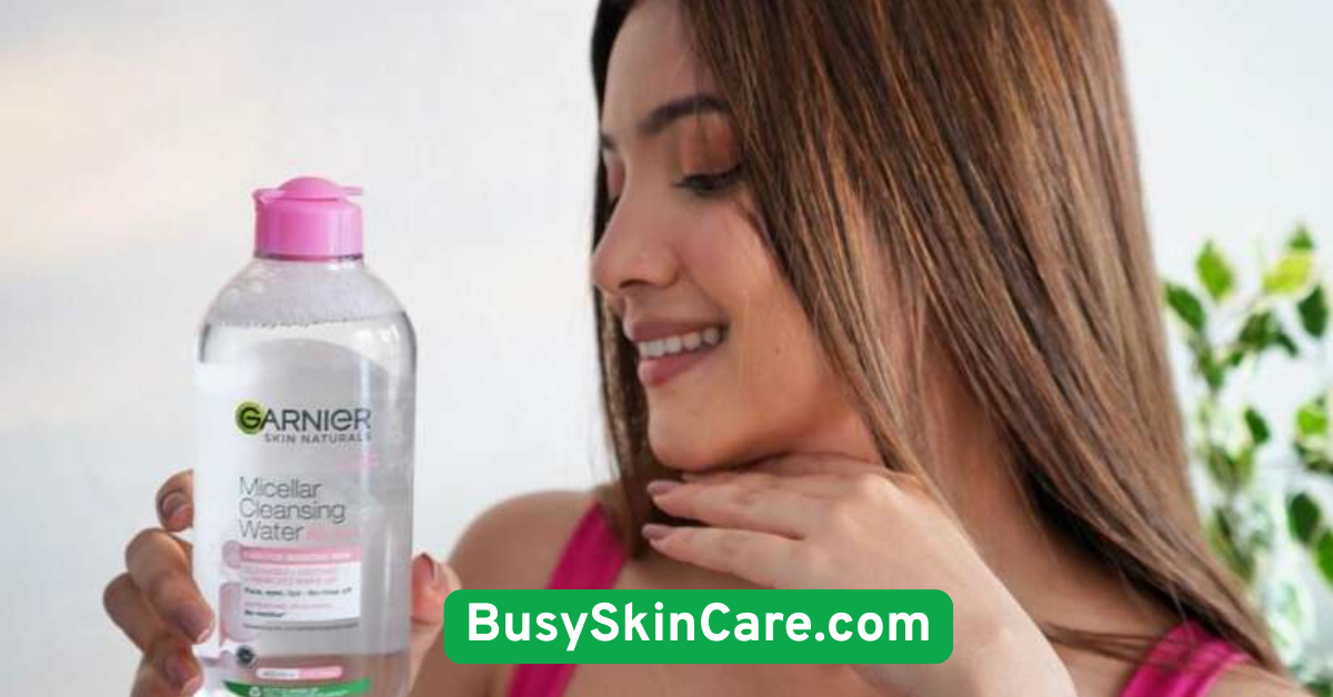 Keep Facial Wipes or Micellar Water Handy