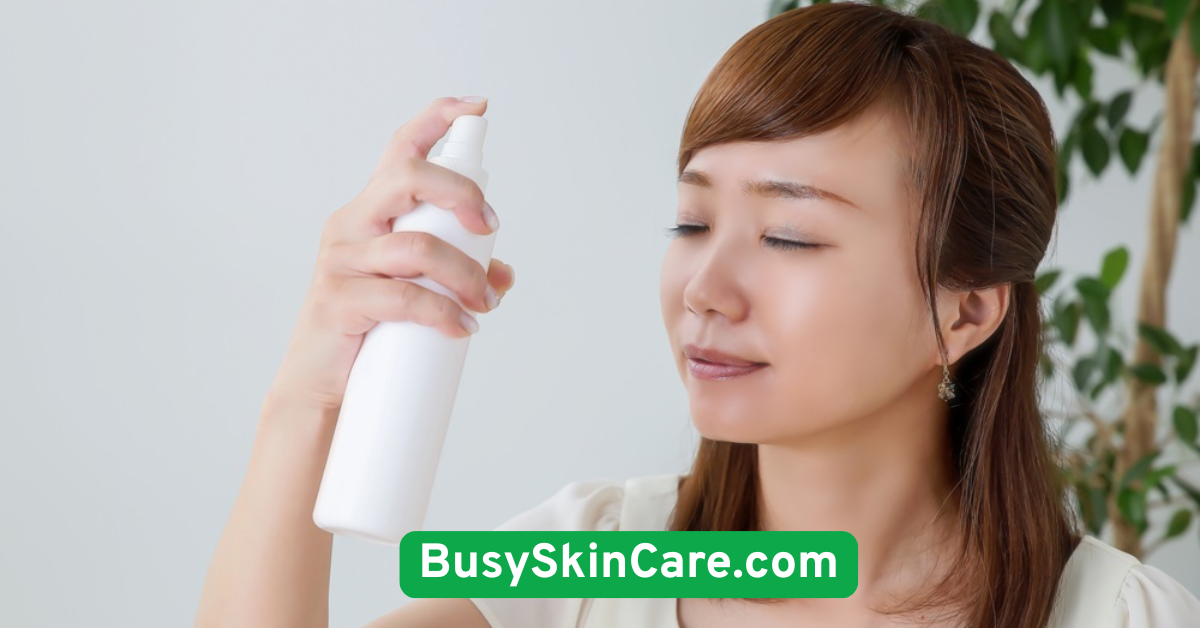 Use Facial Mists for Midday Refresh